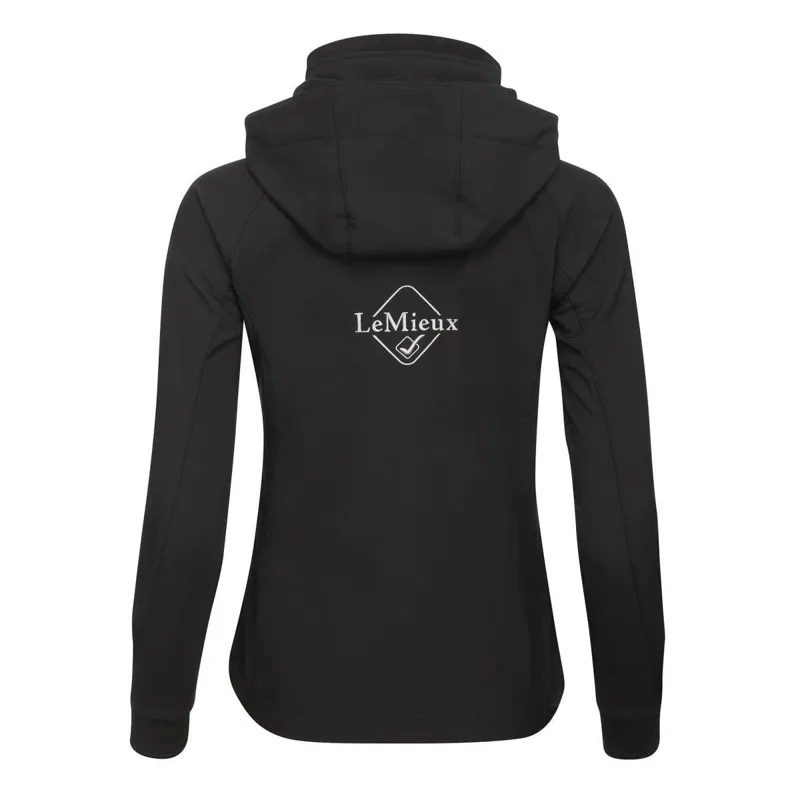 LeMieux Elite Ladies Soft Shell Jacket Black 2 LeMieux Elite Ladies Soft Shell Jacket Black - Image 2