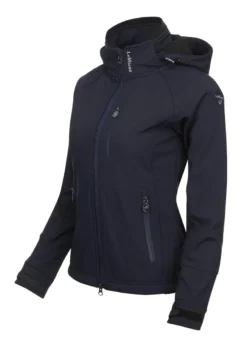LeMieux Elite Ladies Soft Shell Jacket Navy -Lemieux Shop LeMieux Elite Womens Soft Shell Jacket Navy 1