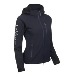 LeMieux Elite Ladies Soft Shell Jacket Navy -Lemieux Shop LeMieux Elite Womens Soft Shell Jacket Navy 2