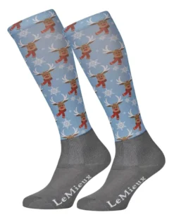 LeMieux Footsie Sock Reindeer Scarves