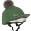 LeMieux Pom Hat Silk Hunter Green