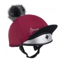 LeMieux Pom Hat Silk Mulberry
