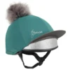 LeMieux Pom Hat Silk Peacock