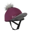LeMieux Pom Hat Silk Plum