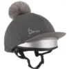 LeMieux Pom Hat Silk Slate Grey