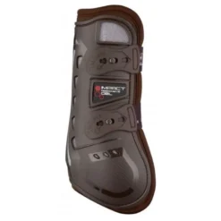 LeMieux Impact Responsive Tendon Boots Brown