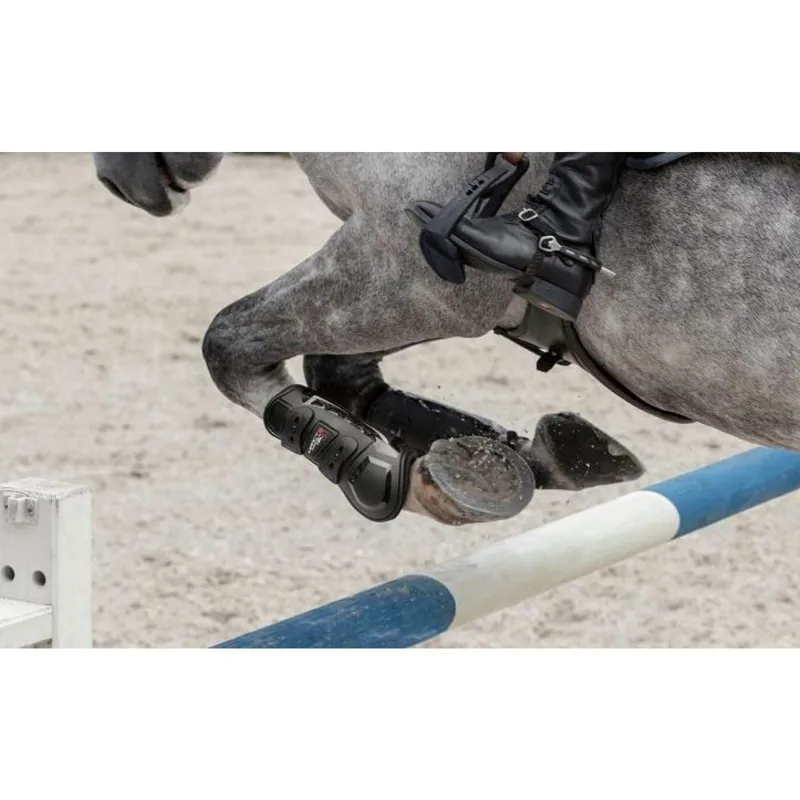 LeMieux Impact Responsive Tendon Boots Black 4 LeMieux Impact Responsive Tendon Boots Black - Image 4