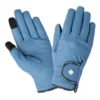 LeMieux Junior Classic Riding Gloves Ice Blue