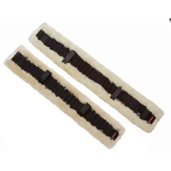 LeMieux Lambswool GP Girth Cover Black-Natural