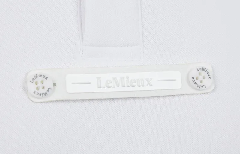LeMieux Mens Competition Shirt White 5 LeMieux Mens Competition Shirt White - Image 5