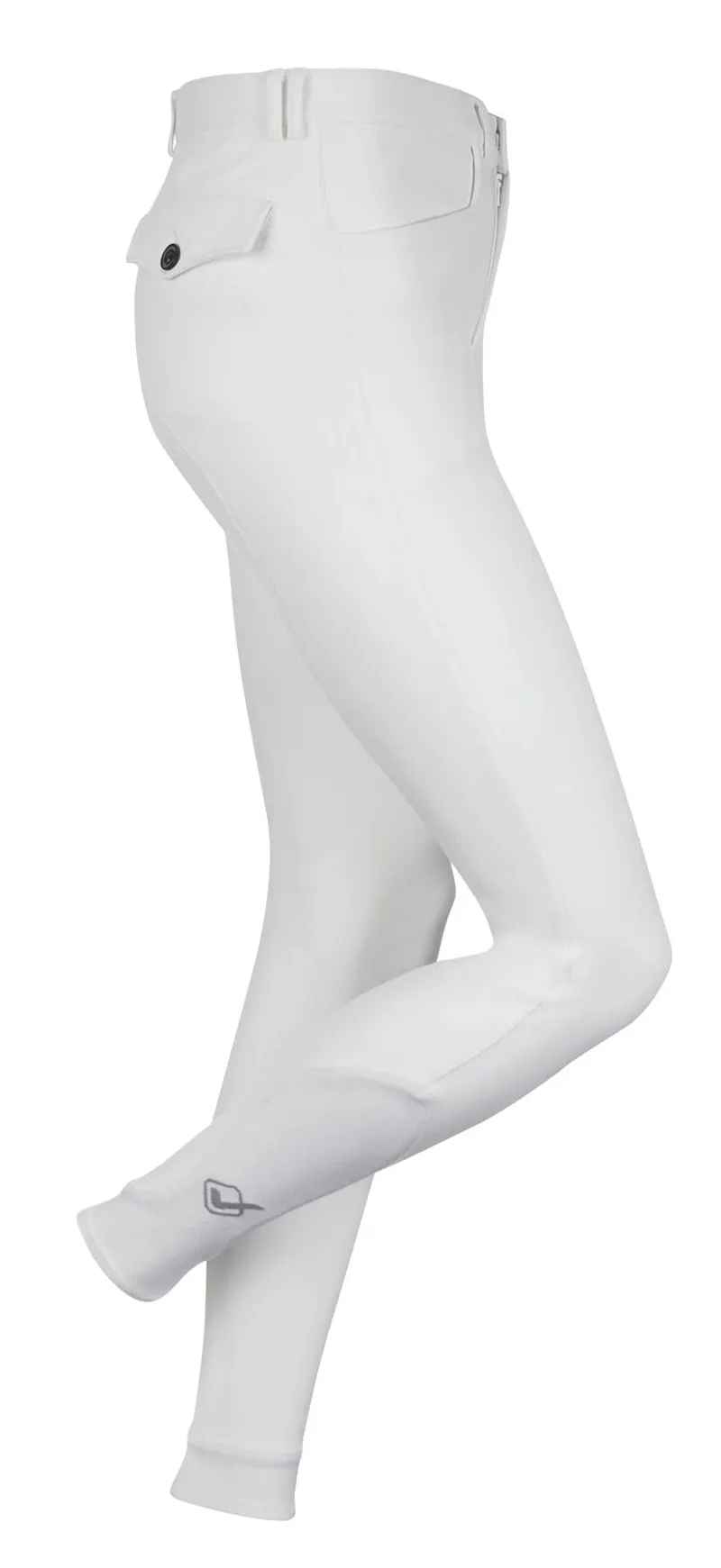 LeMieux Mens Breeches White 2 LeMieux Mens Breeches White - Image 2