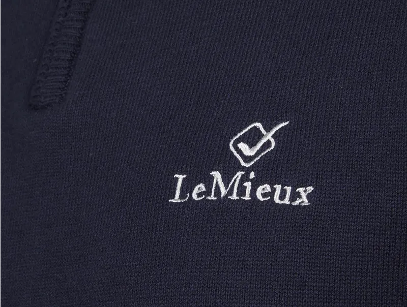 LeMieux Mens Jumper Navy 6 LeMieux Mens Jumper Navy - Image 6