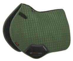 LeMieux Suede Close Contact Square Hunter Green