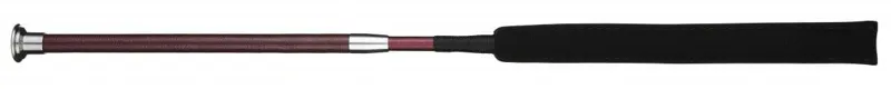 LeMieux Junior Rhone Pro Baton Whip Burgundy 1 LeMieux Junior Rhone Pro Baton Whip Burgundy