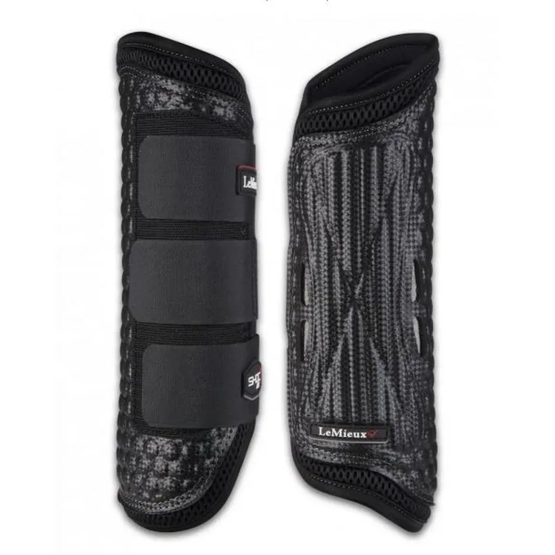 LeMieux Shoc Air XC Hind Boots Black 1 LeMieux Shoc Air XC Hind Boots Black