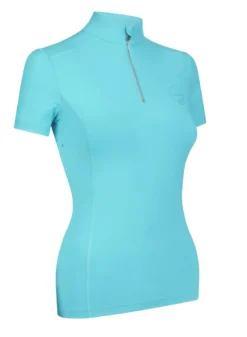 LeMieux Activewear Short Sleeve Base Layer Azure -Lemieux Shop LeMieux Short Sleeve Base Layer Azure 3