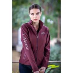 LeMieux Team Soft Shell Jacket Burgundy -Lemieux Shop LeMieux Team LeMieux Softshell Jacket 14