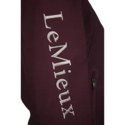 LeMieux Team Soft Shell Jacket Burgundy -Lemieux Shop LeMieux Team LeMieux Softshell Jacket 17