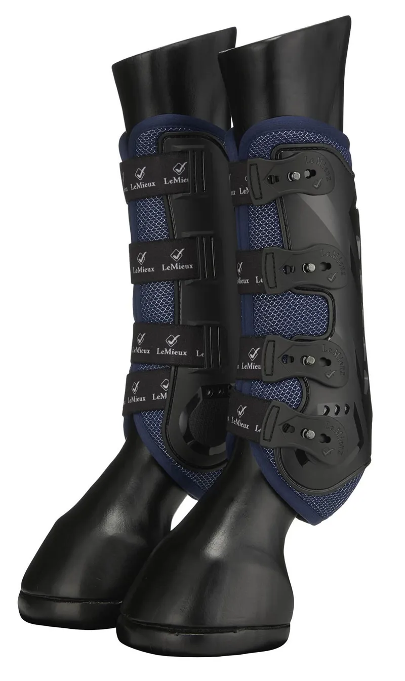 LeMieux Ultra Mesh Snug Boot Navy 1 LeMieux Ultra Mesh Snug Boot Navy