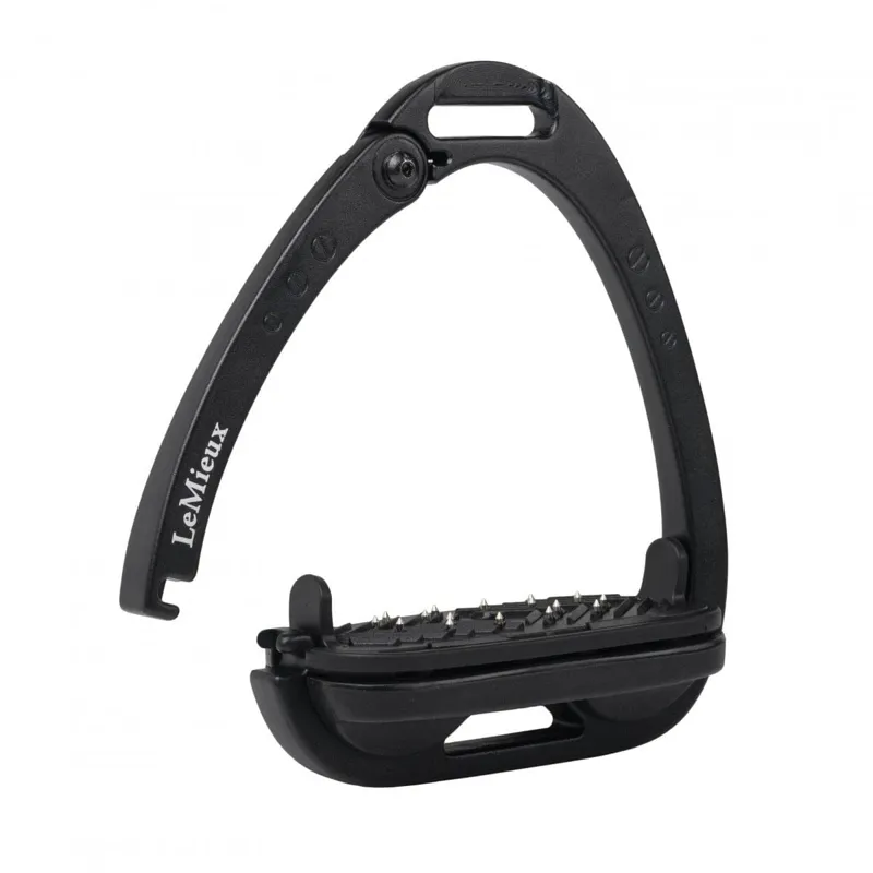 LeMieux Vector Control Stirrup Black 2 LeMieux Vector Control Stirrup Black - Image 2