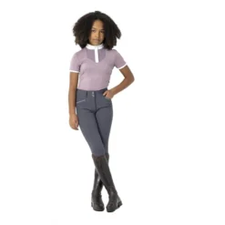 LeMieux Young Rider St Tropez Breech Slate 5 LeMieux Young Rider St Tropez Breech Slate -Lemieux Shop LeMieux Young Rider Breeches Slate 3