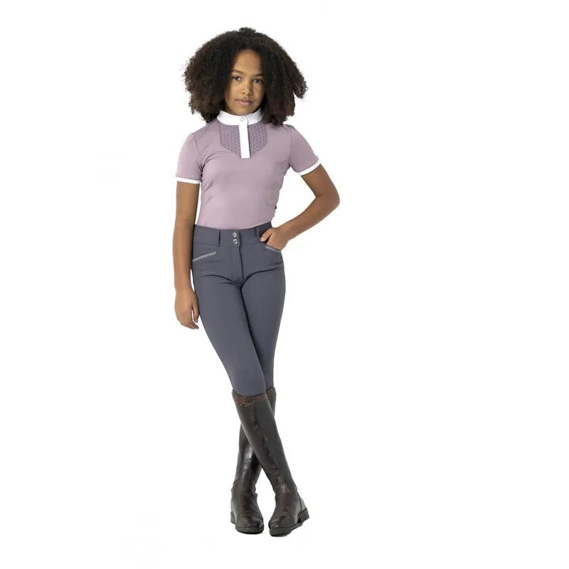 LeMieux Young Rider St Tropez Breech Slate 3 LeMieux Young Rider St Tropez Breech Slate - Image 3