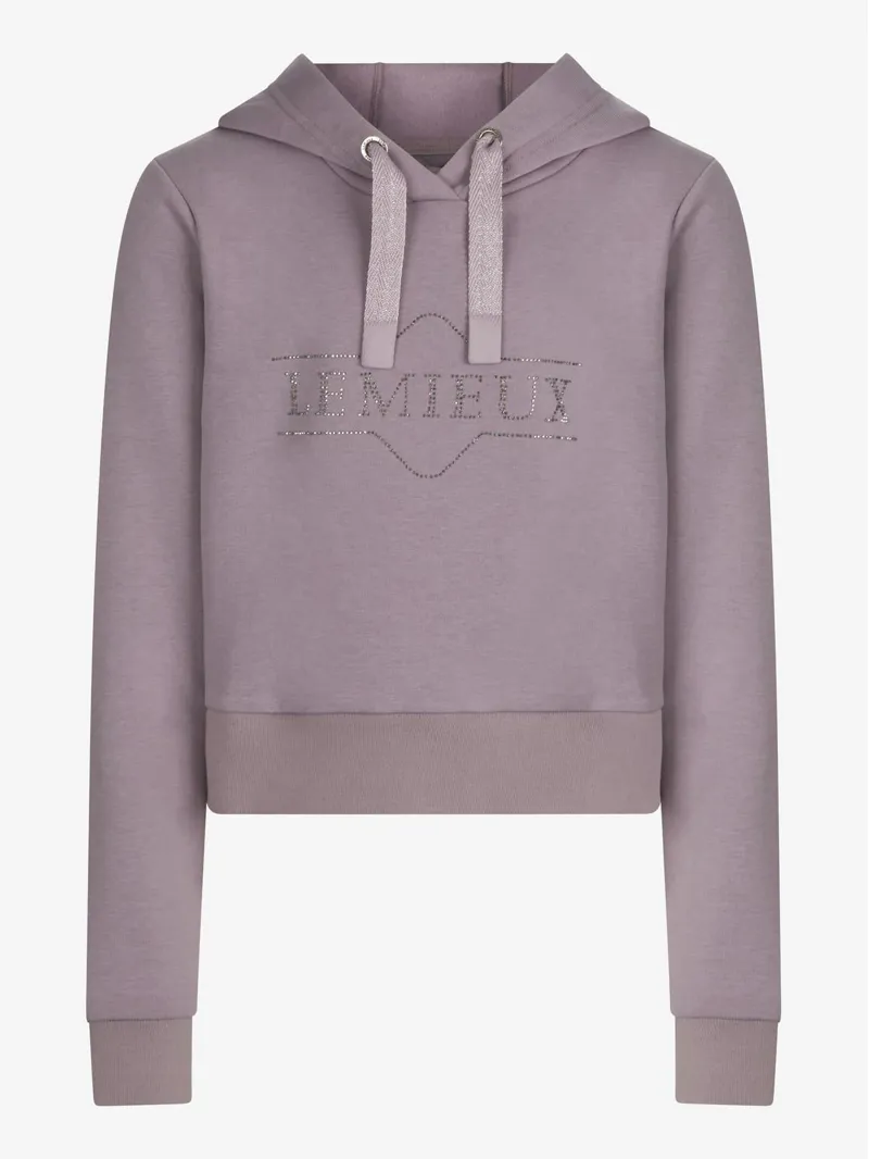 LeMieux Young Rider Cropped Hoodie Musk 1 LeMieux Young Rider Cropped Hoodie Musk