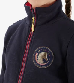 Premier Equine Lillio Girls Riding Jacket Navy -Lemieux Shop Lillio Kids Riding Jacket Navy 4