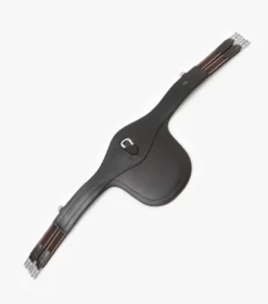 Premier Equine Lizzano Anatomic Leather Stud Girth Brown