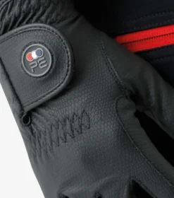 Premier Equine Lucca Junior Riding Gloves Black -Lemieux Shop Lucca Riding Gloves Black 3