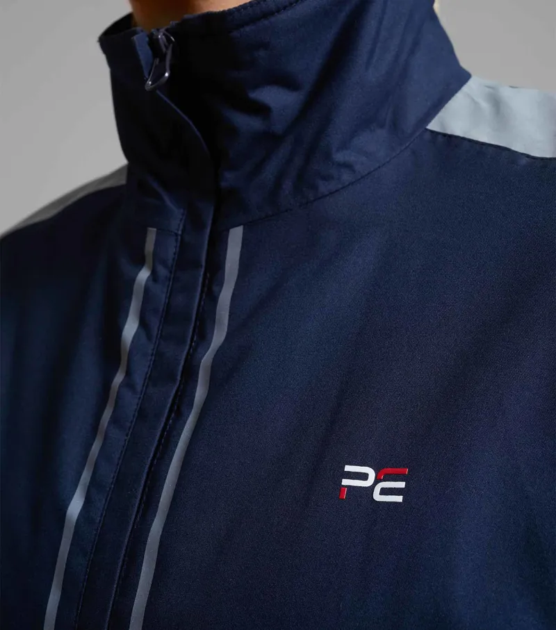 Premier Equine Lumen Reflective Unisex Riding Jacket Navy 4 Premier Equine Lumen Reflective Unisex Riding Jacket Navy - Image 4