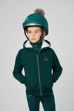 LeMieux Mini Sherpa Lined Lily Hoodie Spruce