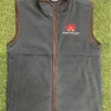 Massey Ferguson Fleece Gilet With Moleskin Trim