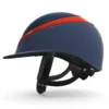 Charles Owen My Halo CX Custom Hat - Navy Gloss / Navy Matt / Red Gloss Halo