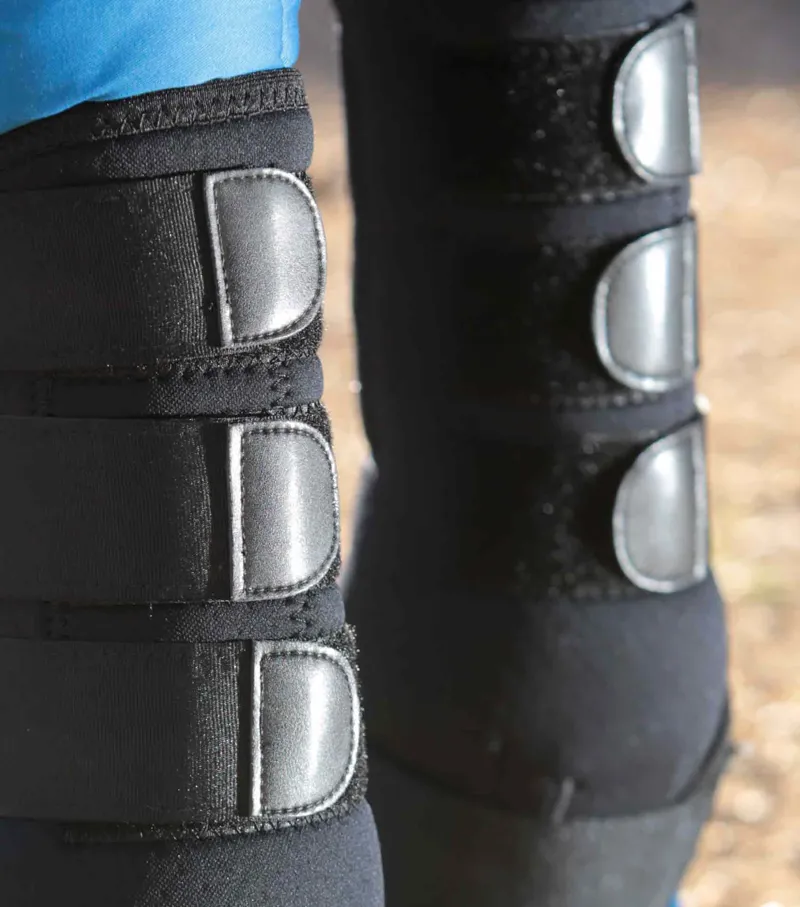 Premier Equine Magni-Teque Magnetic Boot Wraps Black 5 Premier Equine Magni-Teque Magnetic Boot Wraps Black - Image 5