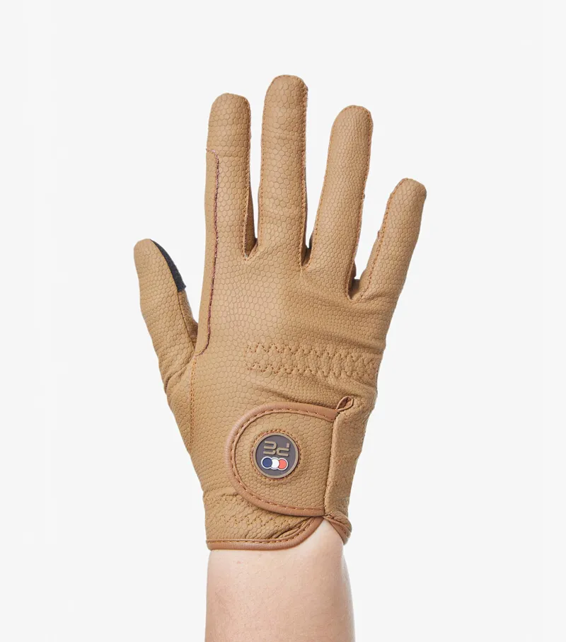 Premier Equine Metaro Ladies Riding Gloves Caramel 3 Premier Equine Metaro Ladies Riding Gloves Caramel - Image 3