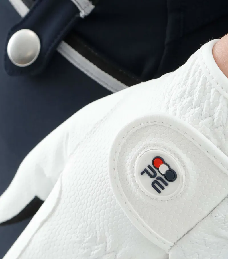 Premier Equine Metaro Ladies Riding Gloves White 2 Premier Equine Metaro Ladies Riding Gloves White - Image 2