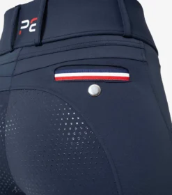 Premier Equine Mirillo Ladies Full Seat Gel Riding Tights Navy -Lemieux Shop Mirillo Navy 6