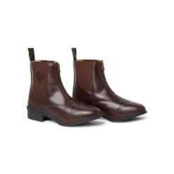 Mountain Horse Aurora Front Zip Paddock Boots Brown