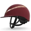 Charles Owen My Halo CX Custom Hat - Maroon Matt / Maroon Matt / Rose Gold Halo