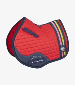 Premier Equine My Pony Jack Cotton GP/Jump Glitter Saddle Pad Red