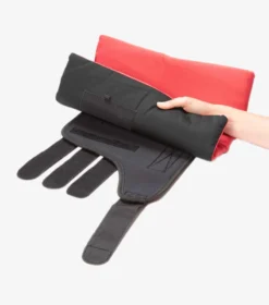 Premier Equine Nano-Tec Infrared Boot Wrap Liners Black/Red -Lemieux Shop Nano Tec Infrared Boot Liners 4