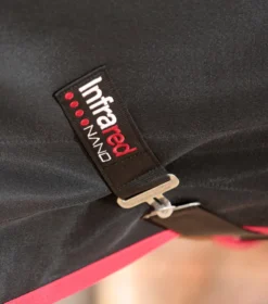 Premier Equine Nano-Tec Infrared Horse Rug Black/Red -Lemieux Shop Nano Tec Infrared Rug 4