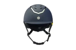 Charles Owen EQx Kylo Riding Helmet - Navy Matte/Pewter With MIPS