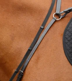 Premier Equine Norbello Hunter Breastplate Black -Lemieux Shop Norbello Hunter Breastplate Black 3