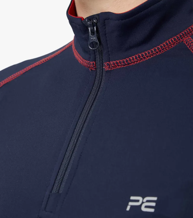 Premier Equine Ombretta Ladies Technical Riding Top Navy 3 Premier Equine Ombretta Ladies Technical Riding Top Navy - Image 3