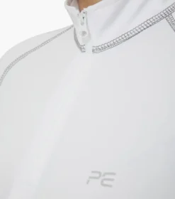 Premier Equine Ombretta Ladies Technical Riding Top White -Lemieux Shop Ombretta Ladies Technical Riding Top White 4