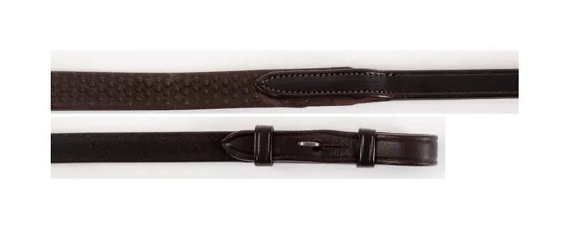 EcoRider Flexi Fine Reins - Brown 1 EcoRider Flexi Fine Reins - Brown