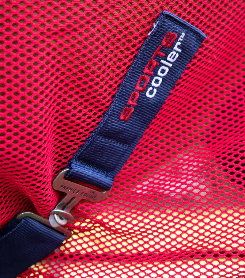 Premier Equine Sports Cooler Rug Navy 5 Premier Equine Sports Cooler Rug Navy - Image 5