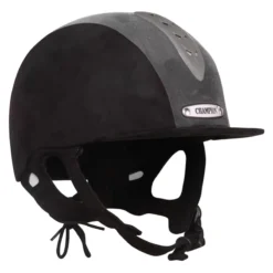 Champion Junior X-Air Plus Riding Hat In Black